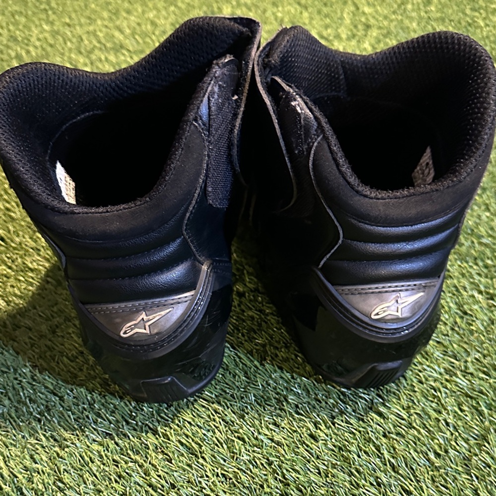 Alpinestars Smx-1 R Vented Boots Black/Black Size 12 View 4